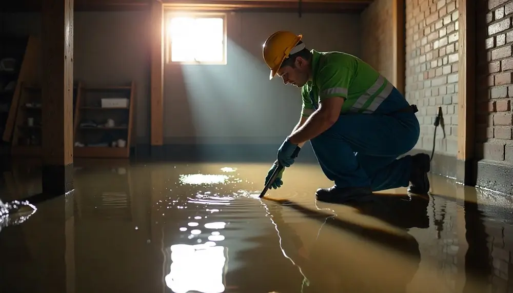 Professional water damage restoration services in Newaygo, MI